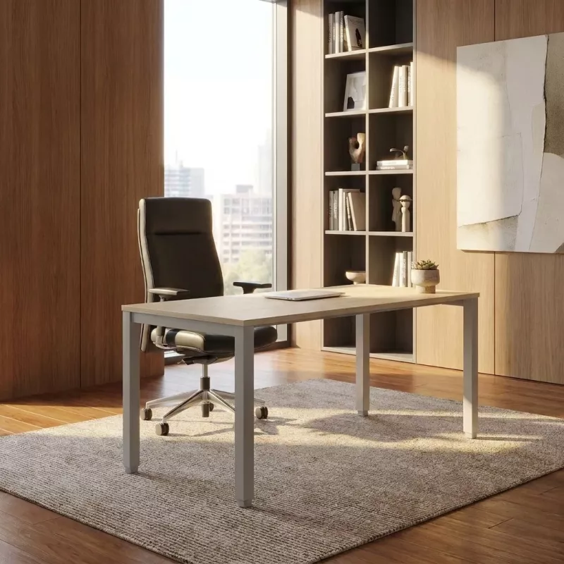 Bureau droit professionnel piètement métal – So Vicar