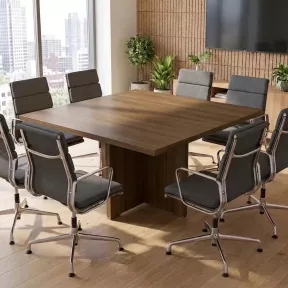 Table de réunion carrée prestige jusqu'à 8 personnes - So Dinastia