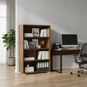 Armoire ouverte prestige, 3 étagères, L 100 cm x H 147 cm – So Dinastia