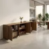 Armoire prestige 3 étagères, L 300 x  H 76 cm - So Dinastia