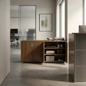 Armoire prestige 2 étagères, L 200 x H 76 cm - So Dinastia