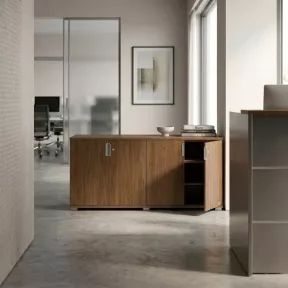 Armoire prestige 2 étagères, L 200 x H 76 cm - So Dinastia
