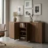 Armoire prestige 9 étagères, L 300 x H 147 cm - So Dinastia