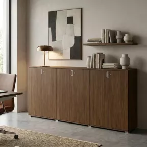 Armoire prestige 9 étagères, L 300 x H 147 cm - So Dinastia