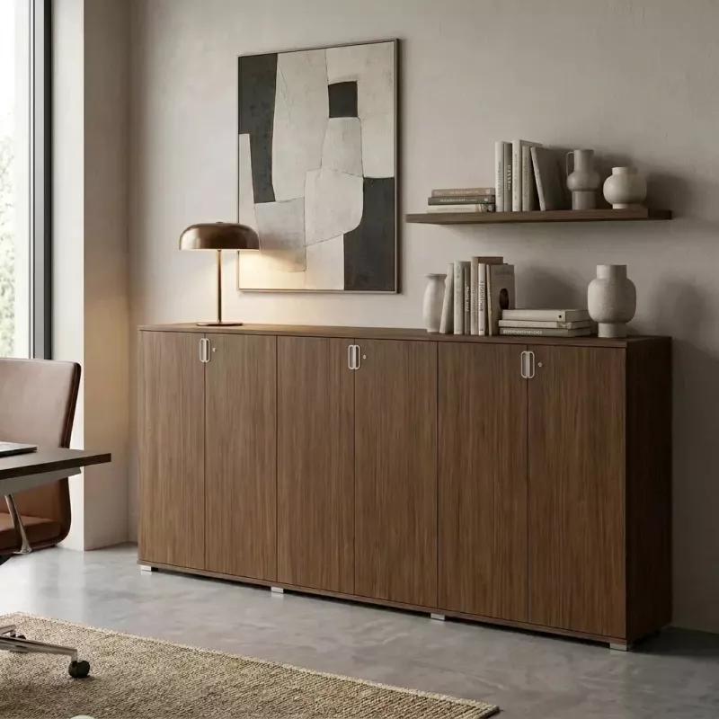 Armoire prestige 9 étagères, L 300 x H 147 cm - So Dinastia