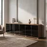 Armoire 6 portes verre, noyer américain | So Dinastia