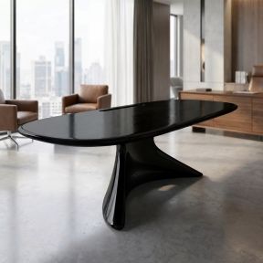 Bureau de direction design à coque sculptée 210 x 90 cm - So Nerya