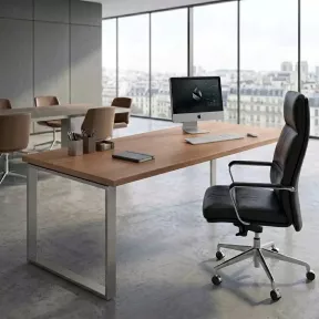 Bureau de direction avec pied cadre – So Flora