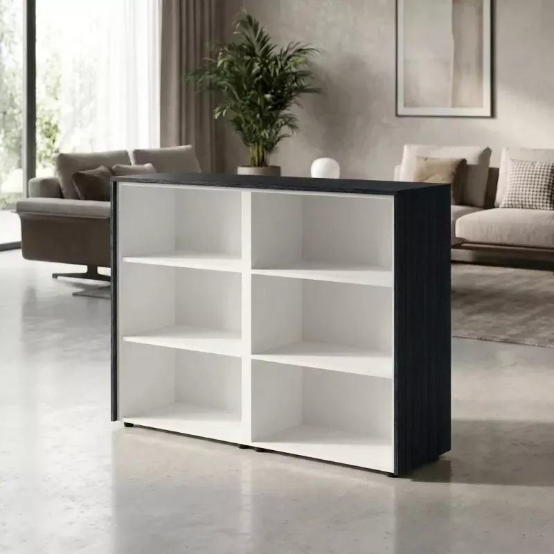 Armoire ouverte H 120 cm, 2 ensembles – So Flora