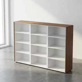 Meuble haut triple ouvert avec dessus et côtés de finition – So Flora