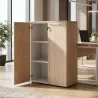 Armoire fermée H 120 cm, 1 ensemble - So Flora