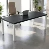 Bureau de direction avec pieds métalliques – So Flora