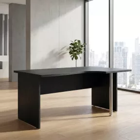 Bureau de direction compact avec pieds panneaux – So Viana