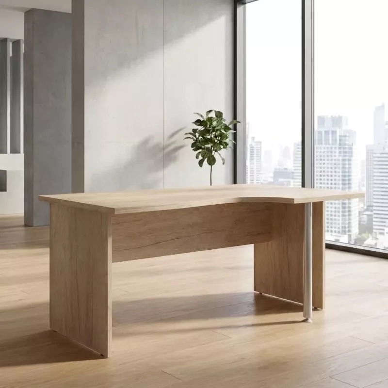 Bureau de direction compact avec pieds panneaux – So Viana