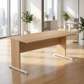 Bureau de direction avec pieds bois / métal – So Viana