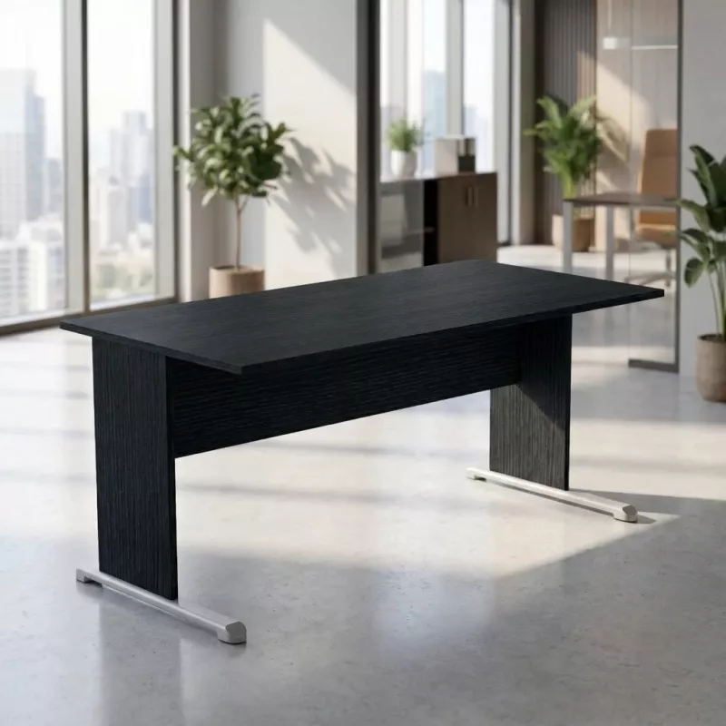 Bureau de direction avec pieds bois / métal – So Viana