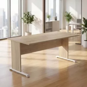 Bureau de direction avec pieds bois / métal – So Viana