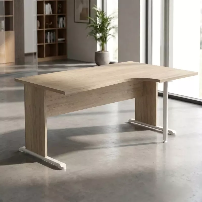 Bureau de direction compact bois / métal | So Viana