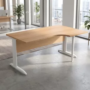 Bureau de direction compact pieds métal | So Viana