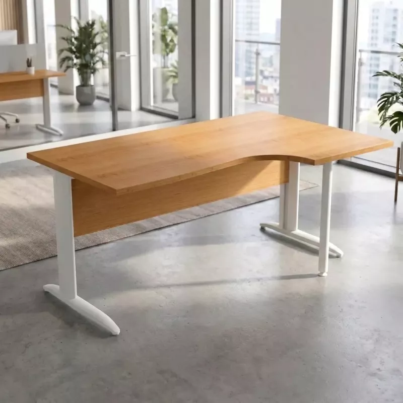 Bureau de direction compact pieds métal | So Viana