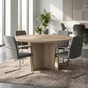 Table de réunion ronde jusqu’à 8 personnes – So Viana