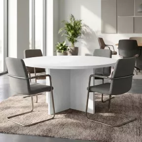 Table de réunion ronde jusqu’à 8 personnes – So Viana