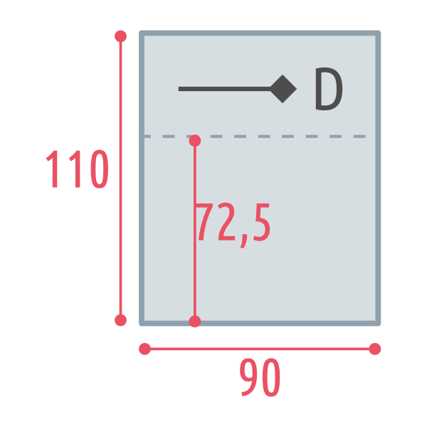 Module d'angle Droite