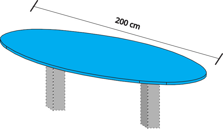 200 x 120 cm