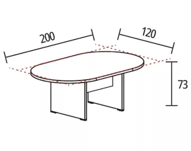 200 x 120 cm