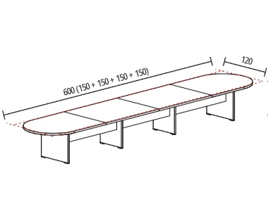 600 x 120 cm