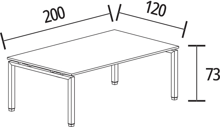 200 x 120 cm