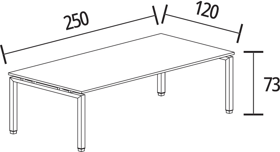250 x 120 cm
