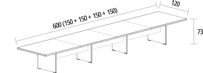 600 x 120 cm