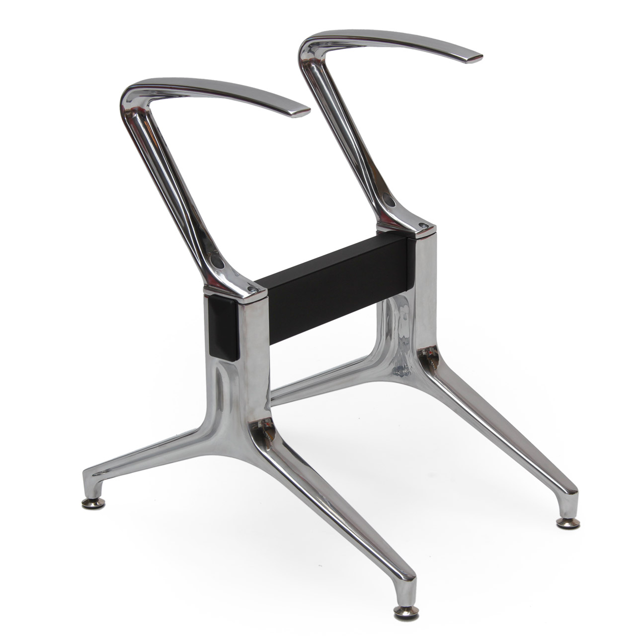 Piètement et accoudoirs alu en option