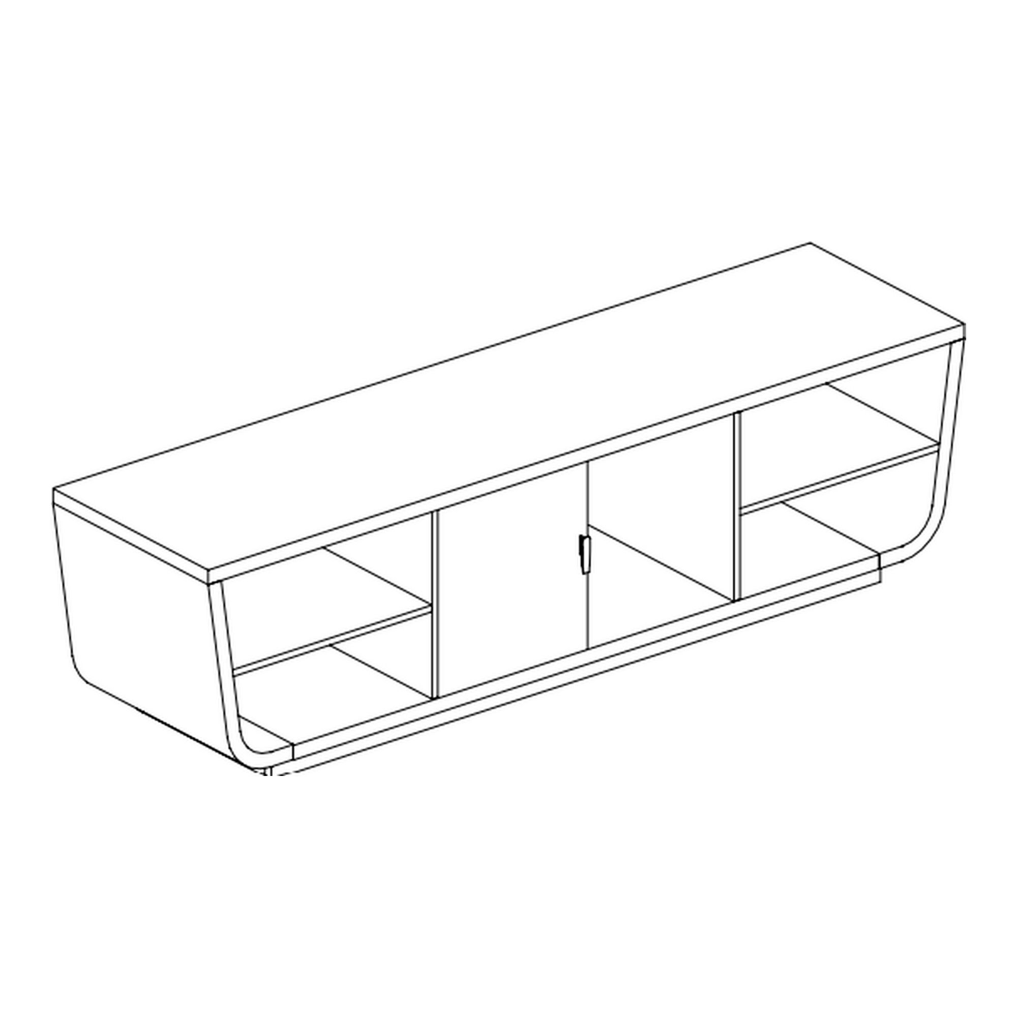 Meuble + module 1 porte