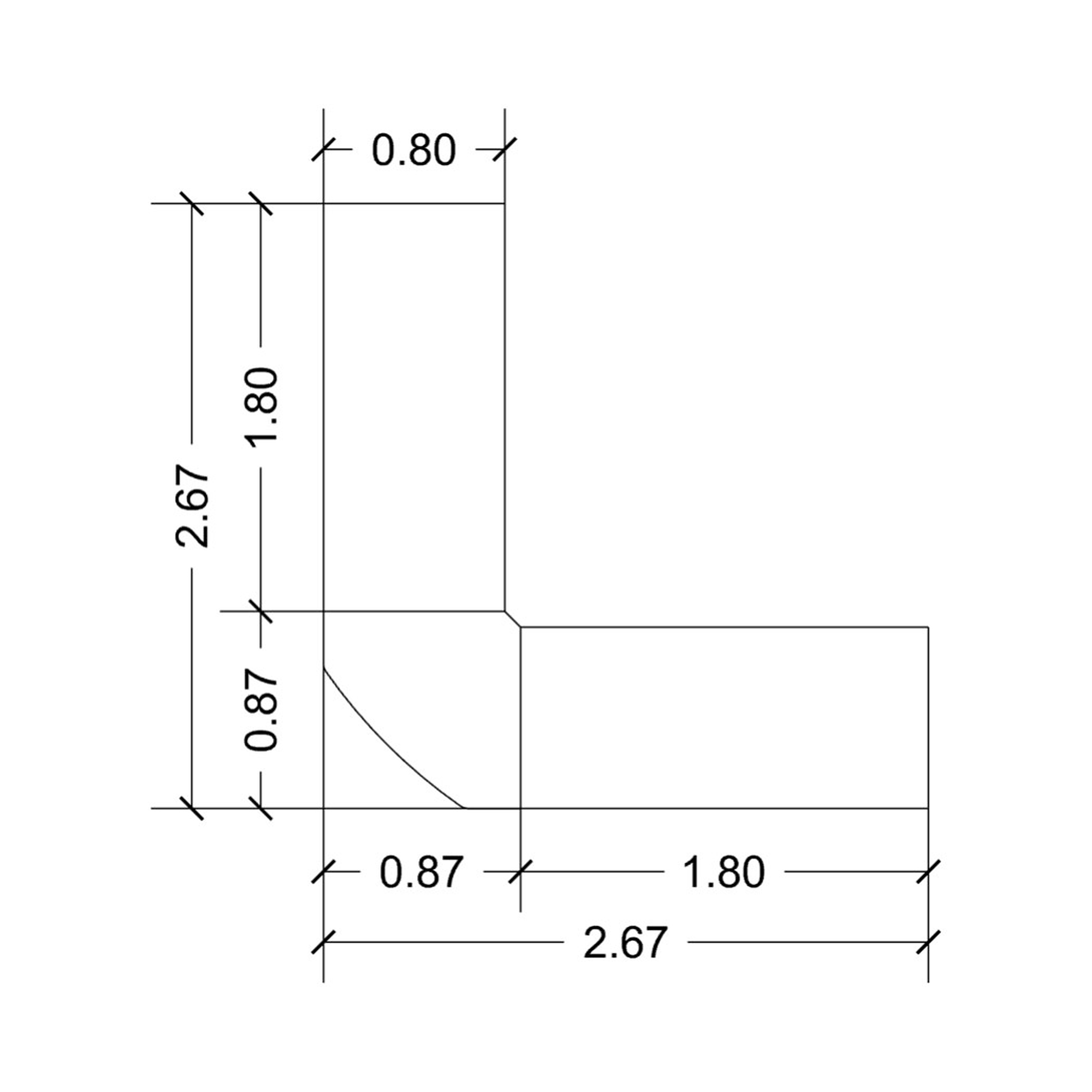 L 180 x P 80 x H 73 cm