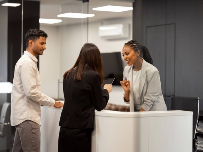 Aménager une zone d'accueil dans un espace réduit